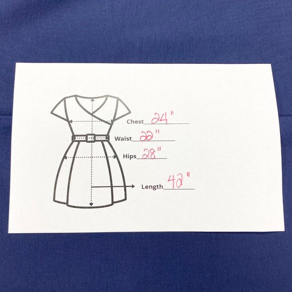 Draper James Persley Ponte Dress Nassau Navy Plus Size 2X NEW - Picture 12 of 12